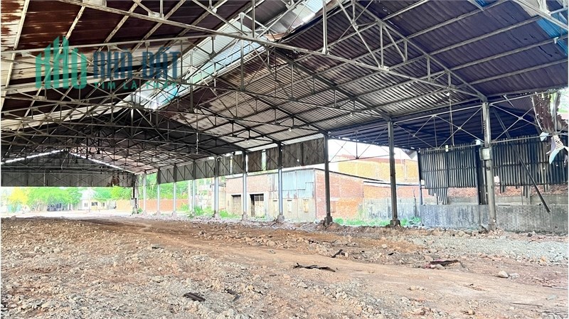 nhà xưởng nát cho thuê hiện trạng, phù hợp cải tạo, đi vào sản xuất liền