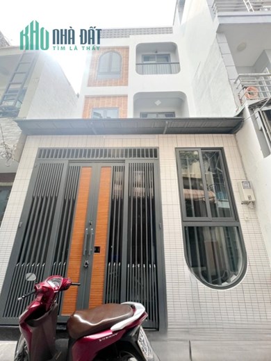 Nhà mới 4 tầng mặt tiền hẻm 136 Nguyễn Thị Tần P2Q8 giá 6tỷ4