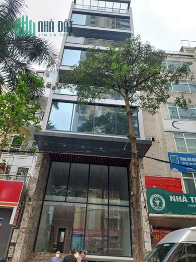 TOÀ NHÀ VĂN PHÒNG CẦU GIẤY, MẶT PHỐ VIP, MẶT TIỀN KHỦNG, THANG MÁY NHẬP KHẨU, NỘI THẤT SỊN SÒ
