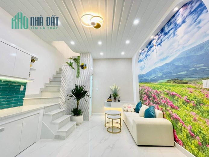 Nhà đẹp hẻm 6m giáp Nguyễn Oanh,p17,GV 3pn 3wc 3 ty 450