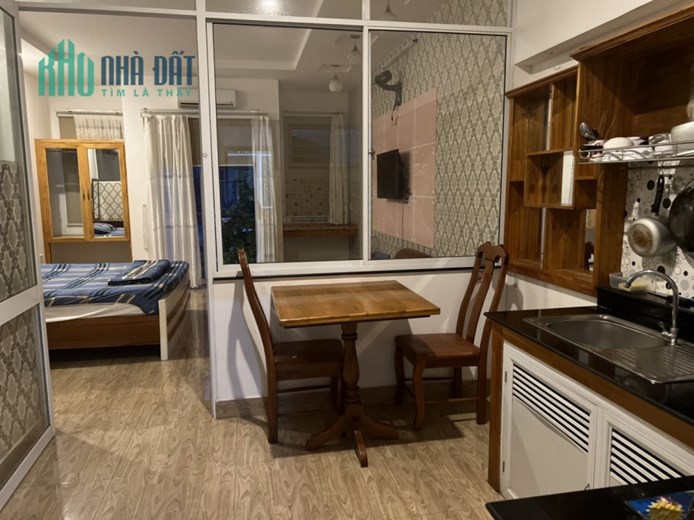 Cho thuê Căn hộ đầy đủ nội thất , gần biển -khu ăn uống – khu trung tâm