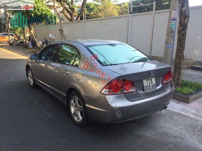 Cần bán Xe Honda Civic 2.0AT 2007 Phường 7, Tp Vũng Tàu Bà Rịa Vũng Tàu