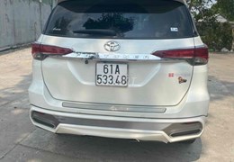 Cần bán xe Toyota fortuner 2018 2.7 AT màu trắng Phường Hoà Phú, Thành phố Thủ Dầu Một, Bình Dương