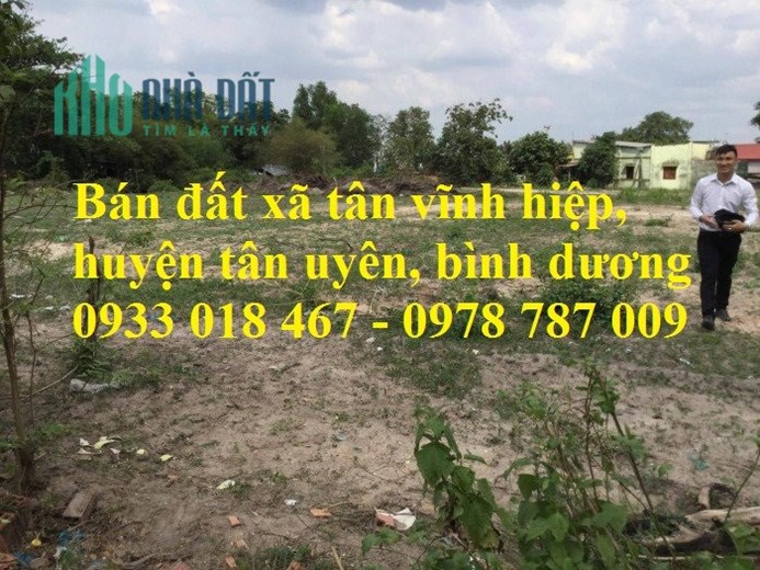 Cần bán đất đường DX/ĐX tân vĩnh hiệp, tân uyên, bình dương giá rẻ. G