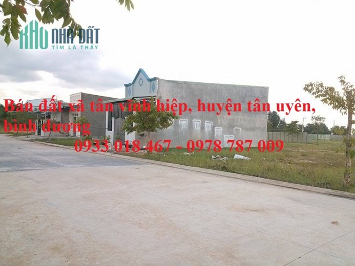 Cần bán đất đường DX/ĐX tân vĩnh hiệp, tân uyên, bình dương giá rẻ. G