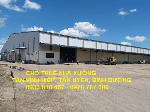Cần cho thuê nhà xưởng đường DX/ĐX tân vĩnh hiệp, tân uyên, bình dương giá rẻ. Gọi ngay
