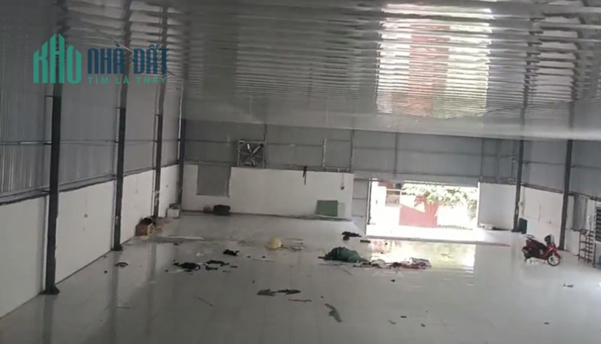 CHO THUÊ NHÀ XƯỞNG 3 MẶT TIỀN TẠI CỤM 9 XÃ THỌ AN, ĐAN PHƯỢNG, HÀ NỘI