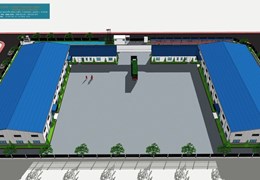 Cho thuê NXVP 10.312m2 KCN Thành Thành Công Tây Ninh giá 400tr/tháng
