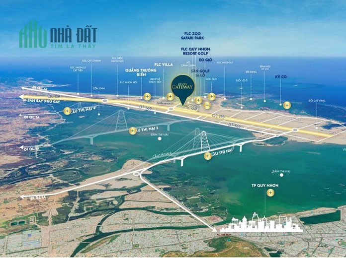 Cơ hội 10 năm mới có 1 lần khi mua Dự Án Đất Nền, Biệt Thự tại TP biển Quy Nhơn