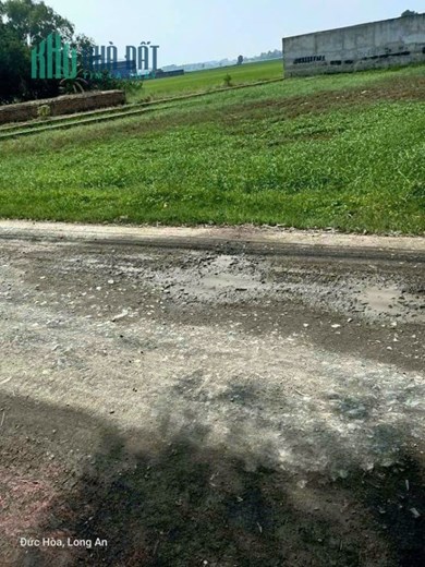 BÁN GẤP 900 M2 ĐẤT ĐỨC HÒA THƯỢNG, sổ hồng riêng, dễ dàng xây kho xưởng