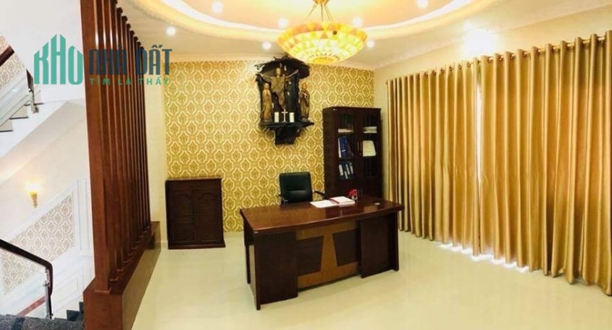 B.án Nhà Hẻm xe Tải Âu Cơ, P14, Tân Bình, 4.5m x 20m(90m2), 4L 5PN 5WC, Chỉ 8 Tỏi.