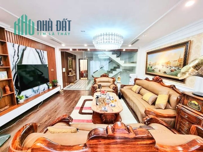216. 10  Giải Phóng, Thanh Xuân 82m2 8T MT5,4m ô tô kinh doanh, thang máy nội thất 5ty