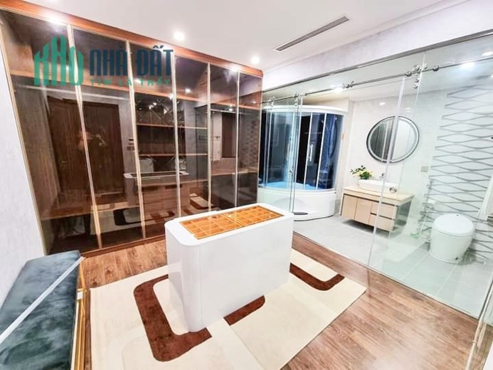 216. 10  Giải Phóng, Thanh Xuân 82m2 8T MT5,4m ô tô kinh doanh, thang máy nội thất 5ty