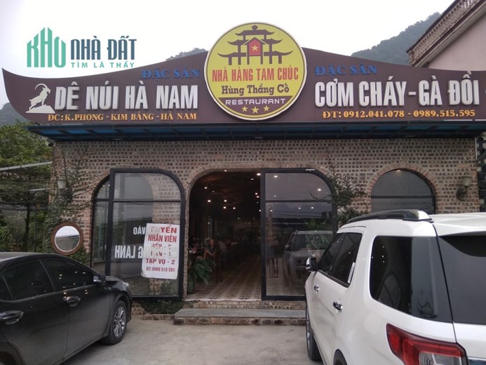 Bán đất cạnh nhà hàng tam chúc thắng cố Xã Khả Phong, Kim Bảng Hà Nam