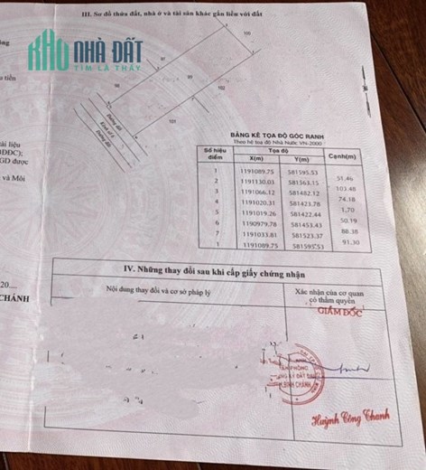 Bán gấp lô đất đường Vườn Thơm, x.Bình Lợi, Bình Chánh