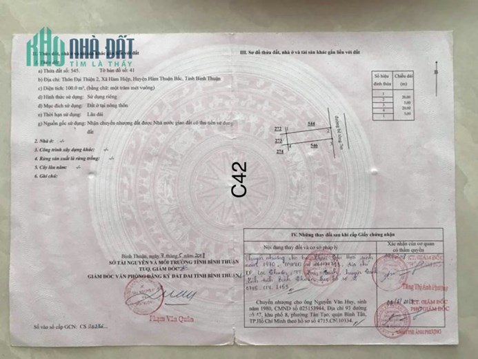 Sở Hữu Ngay Lô Đất Vị Trí Siêu Đẹp – Giá Cực Rẻ Tại Hàm Hiệp, Hàm Thuận Bắc