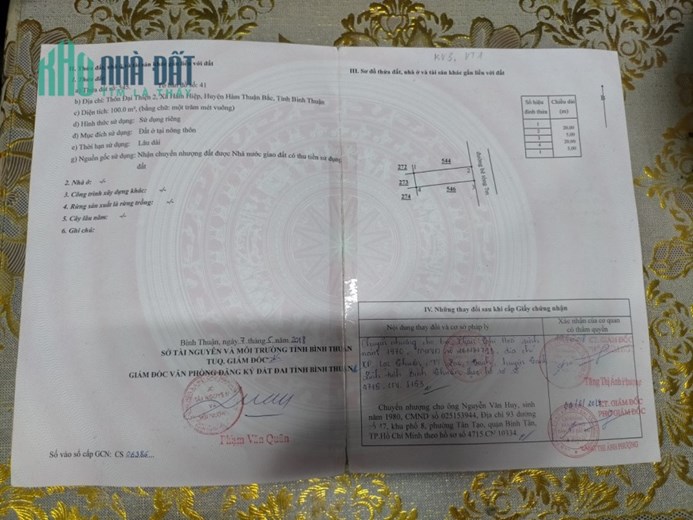Sở Hữu Ngay Lô Đất Vị Trí Siêu Đẹp – Giá Cực Rẻ Tại Hàm Hiệp, Hàm Thuận Bắc