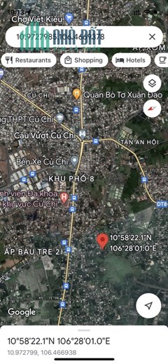 Bán hai lô đất liền kề Quốc Lộ 22, Tân An Hội, Củ Chi