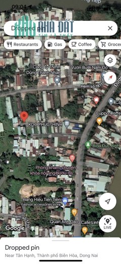 Bán lô đất đường Bùi Hữu Nghĩa, P.Tân Hạnh, TP Biên Hòa 1,66tỷ