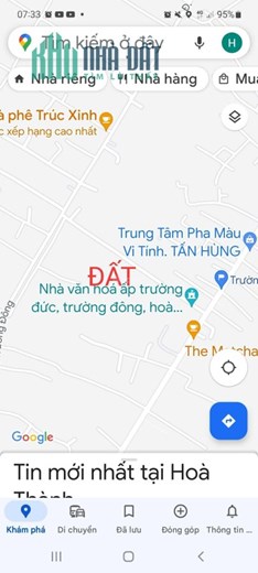 Bán Đất MT Sổ Hồng Riêng Giá Rẻ Trung Tâm Xã Trường Đông-Hòa Thành