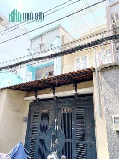 Nhà cho thuê hẻm chợ Nguyễn Thị Tần 4.5 x21m P2Q8 10tr
