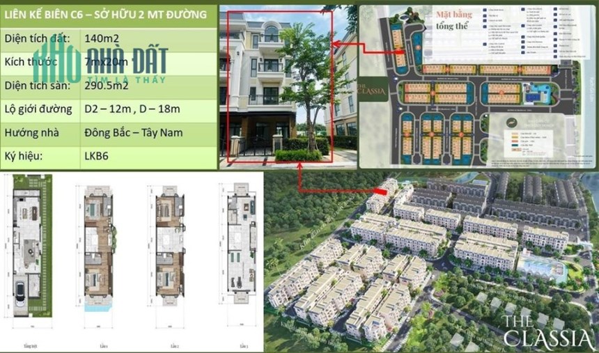 BÁN Nhà phố 2 MẶT TIỀN CLASSIA QUẬN 9, GIÁ 26TY giáp QUẬN 2 TP.HCM