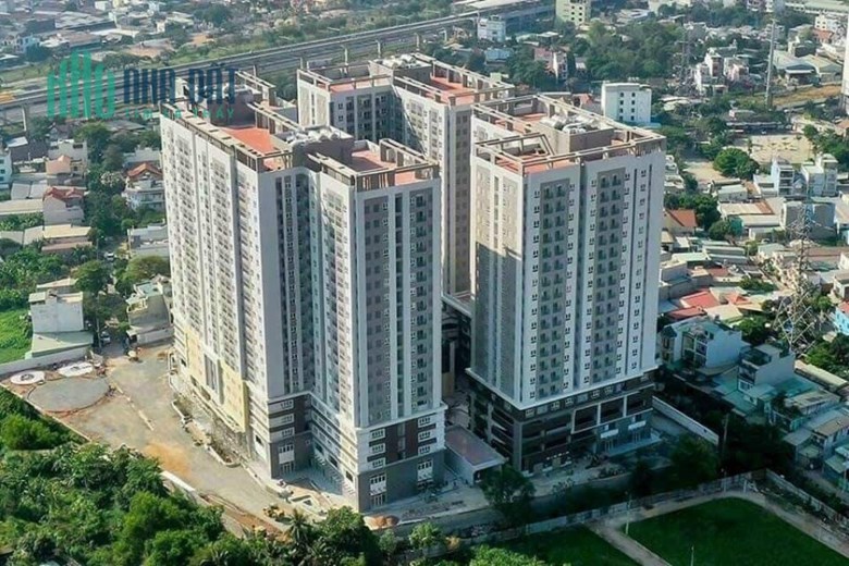 Cho thuê căn hộ 1PN ngã tư Bình Thái - Thủ Đức. Giá 7 triệu gồm bếp, máy lạnh