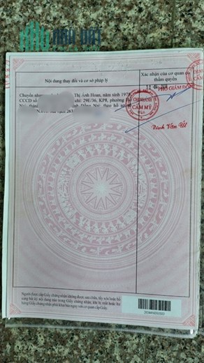 BÁN NHÀ 331,8M2 MẶT TIỀN SỔ HỒNG RIÊNG GIÁ RẺ NGAY ĐƯỜNG DT764 CẨM MỸ