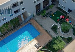Cho thuê căn hộ 2 phòng, 2WC trung tâm thủ Đức