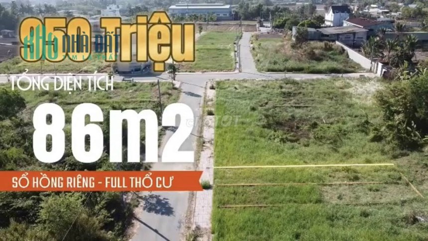 chỉ 950 TRIỆU có ngay nền đất đẹp đường Đinh Đức Thiện, chủ ngộp tiền BÁN RẺ