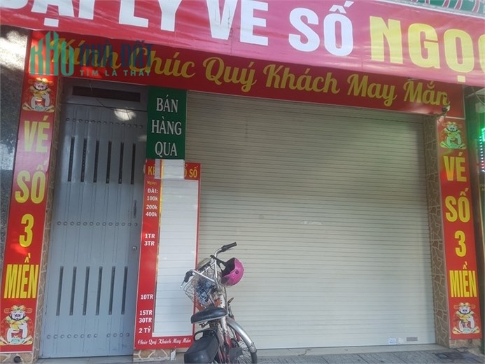 Cho thuê mặt bằng đường Nguyễn giám sát, TPVT cửa cuốn nhà mới đẹp