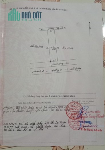 Chính chủ cần bán nhà đất tại đường B nhánh 1 sau công an huyện Văn Chấn, tỉnh Yên Bái