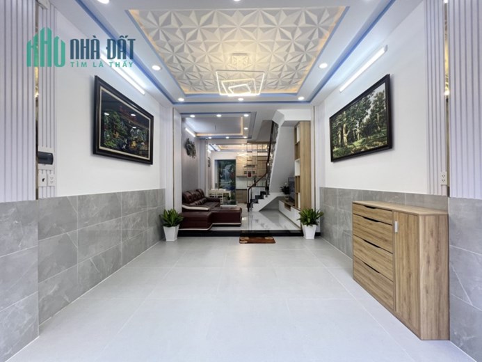 Nhà bán Quận Tân Phú dưới 6.x tỷ mới, CN 74m2, 3 tầng