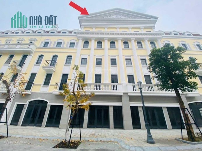 Bán gấp căn shophouse Eu (E528) mặt trong đường Hạ Long, 120m2 x 5 tầng, 14,5 tỷ có thương lượng