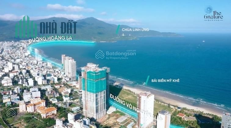 View trực biển Mỹ Khê, Căn hộ Đà Nẵng sở hữu lâu dài bàn giao 2023 quỹ đất hiếm sát biển.