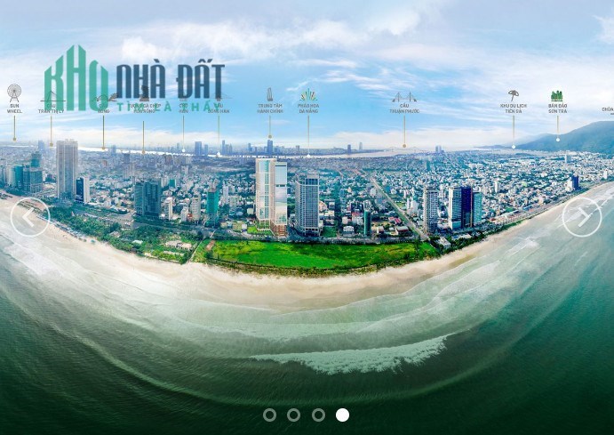 View trực biển Mỹ Khê, Căn hộ Đà Nẵng sở hữu lâu dài bàn giao 2023 quỹ đất hiếm sát biển.