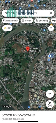 Cho thuê lô đất mặt tiền Đỗ Văn Thi, Hiệp Hoà, Biên Hoà