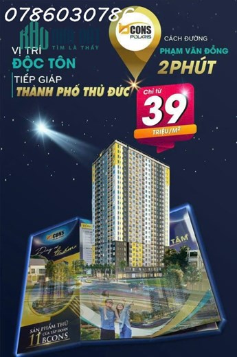 Bcons Polaris - Dự án căn hộ tầm trung đáng chú ý tại Bình Dương