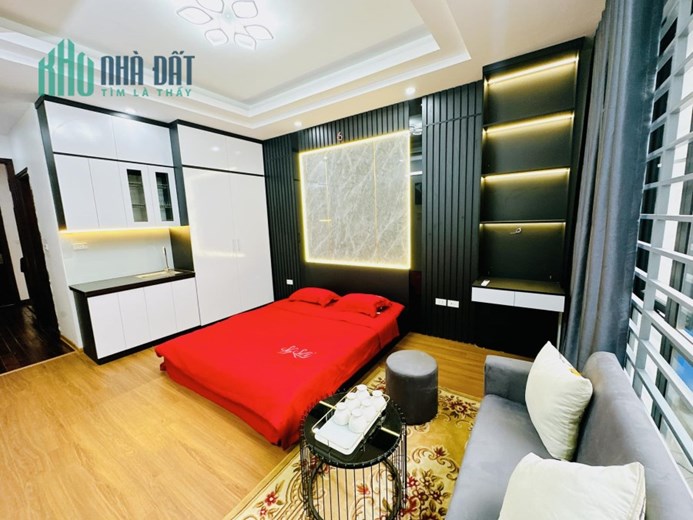 Bán tòa căn hộ dịch vụ Mỹ Đình, 2 thoáng 6 tầng thang máy, 36m mt 4m, gần phố