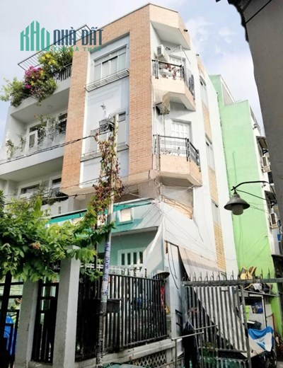 Nhà góc 4 tầng hẻm 6m đường Dương Bá Trạc P1Q8 - Giá : 4.8 Tỷ