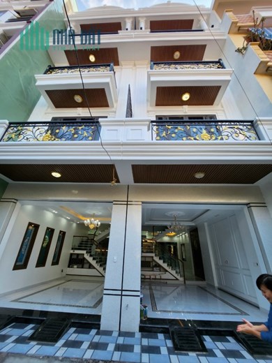 Bán nhà đẹp mới tinh tuyến 2 Cát Bi, 63m 4 tầng, ngõ 5m, GIÁ 5.35 tỉ cực sang trọng