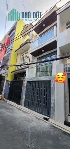 HẺM XE TẢI, GIÁP QUẬN 1,  40M2, 3 TẦNG, CÔ BẮC P1 PHÚ NHUẬN