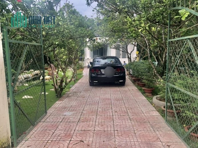 Biệt thự sân vườn siêu đẹp củ chi 590m2 giá 5,5 tỷ