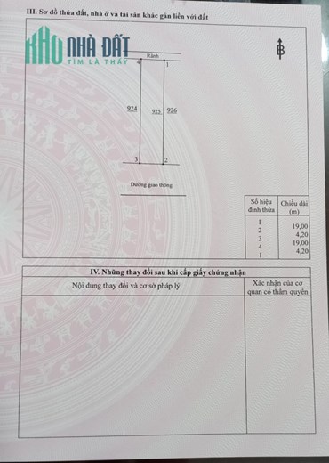 Bán lô đất đường F6 – Bửu Long GĐ 3, Biên Hòa: 4,2 x 20, giá 3,3tỷ