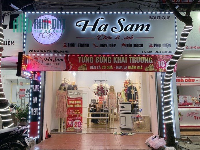 Cần Sang Nhượng Cửa Hàng Quần Áo Tại Mai Dịch, Cầu Giấy, Cửa Hàng Mới Tinh Thiết Kế Hiện Đại