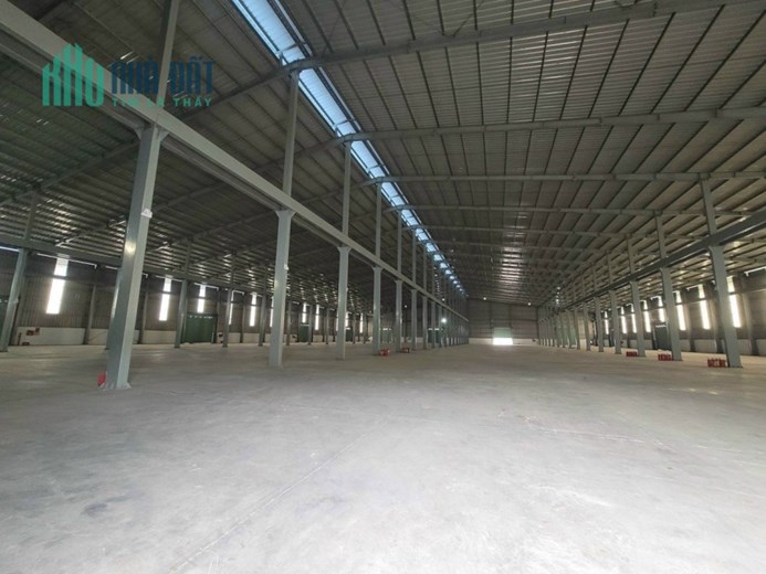 Cho thuê kho xưởng 7.884 m2 cụm công nghiệp Phú Thạnh, Nhơn Trạch, Đồng Nai.