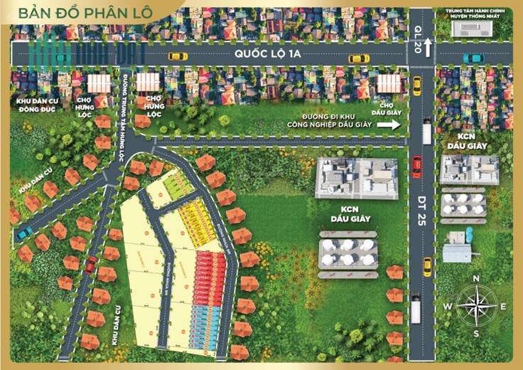 KẸT TIỀN CẦN BÁN 130M2 ĐẤT KDC DẦU GIÂY CENTER ĐÃ CÓ SHR