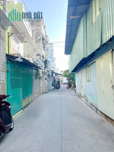 Cho thuê NNC 2 tầng 3PN hẻm ôtô đường Hưng Phú P10. Q8. Giá 10 triệu