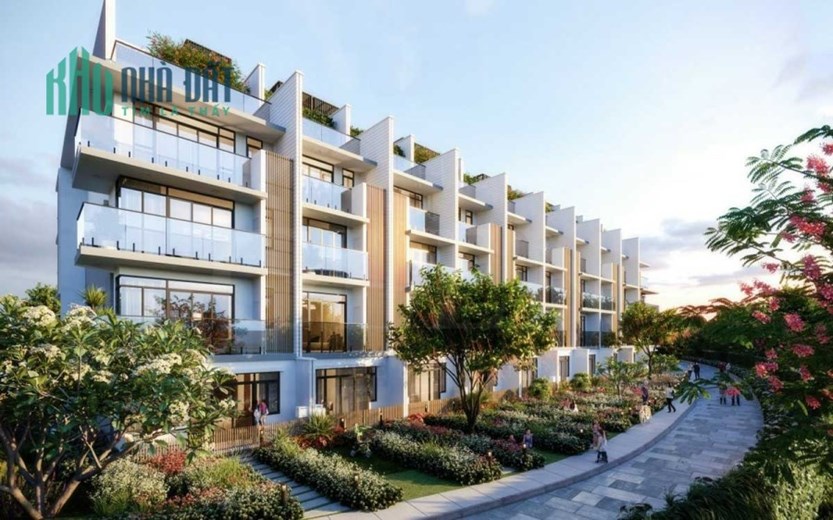 Nhà phố shophouse 1 trệt, 3 lầu, diện tích 6x20, ngay trung tâm thành phố mới Bình Dương