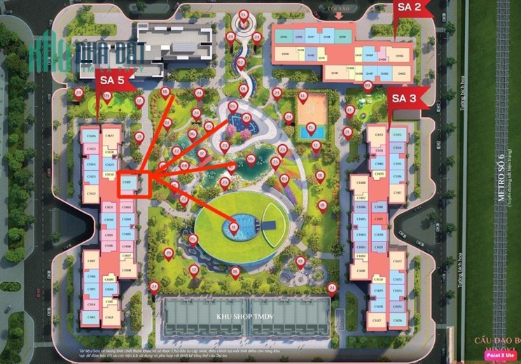 Căn 2PN+1 (2WC) The Sakura – Vinhomes Smart city view công viên vườn Nhật giá chỉ 2,9 tỷ
